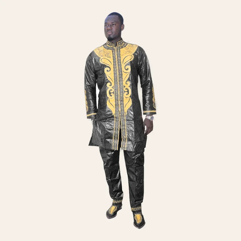 Ensemble 3 pièces Bazin Riche Homme Noir